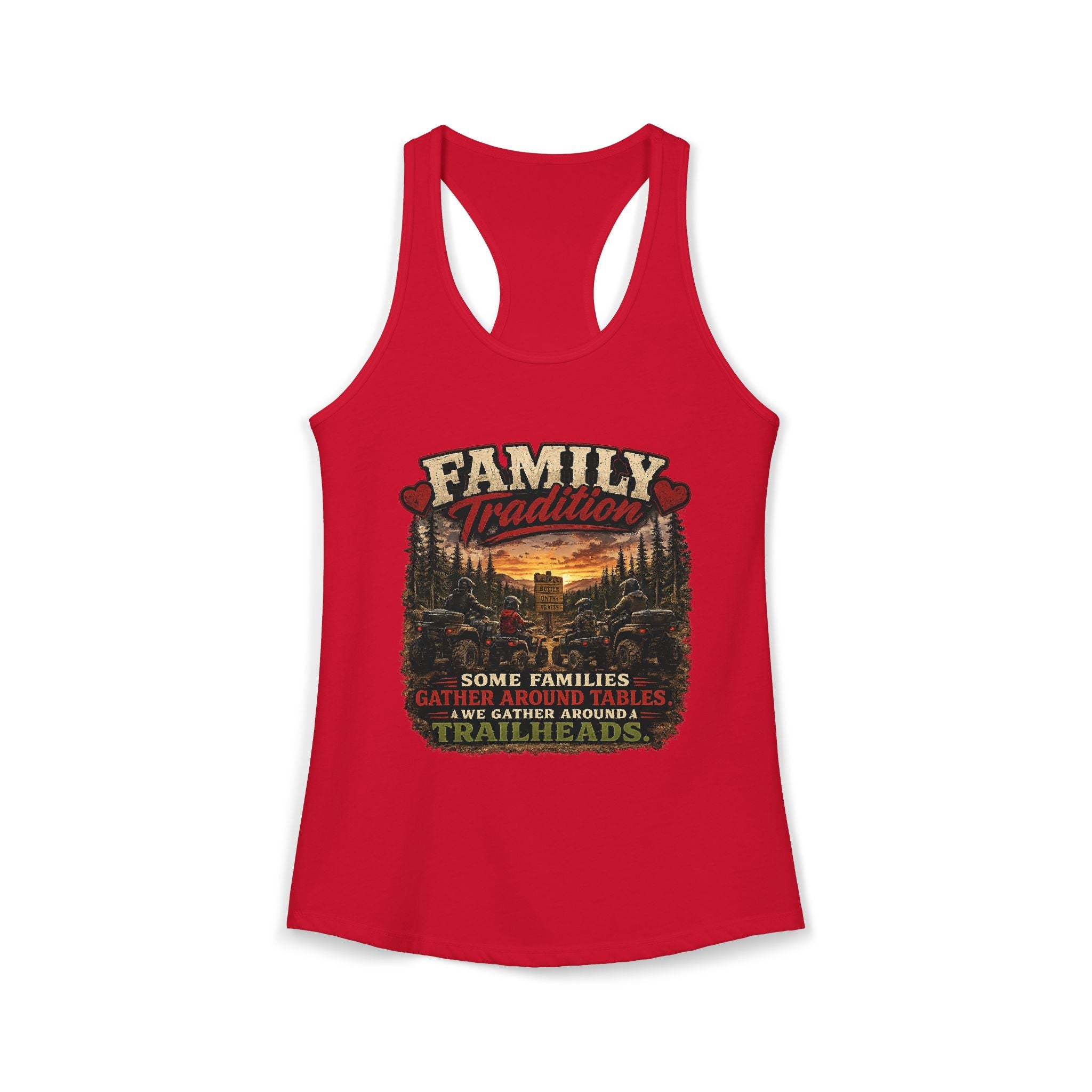 Family Tradition Women's Ideal Racerback Tank