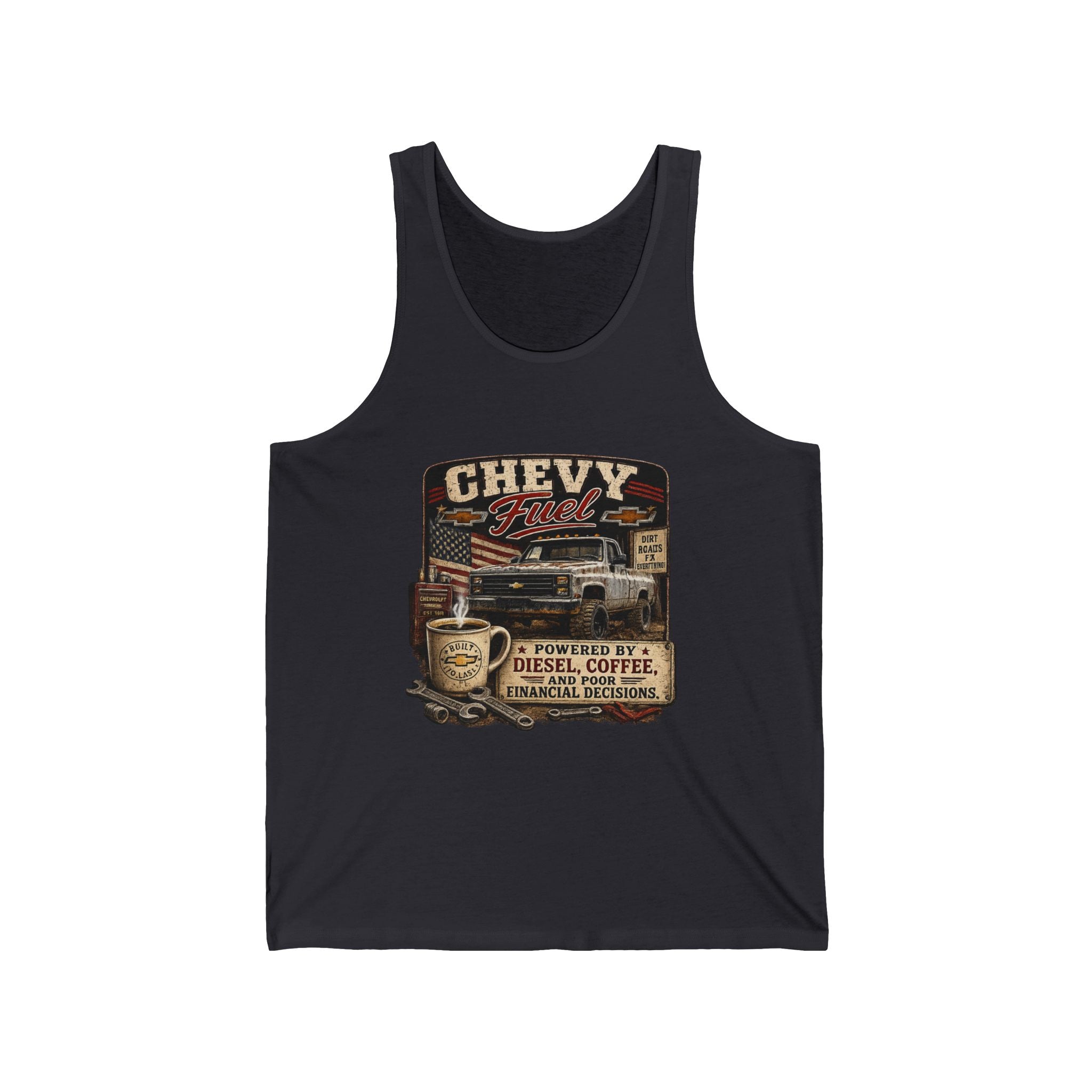 Chevy Fuel - Chevy Garage Vintage Tank