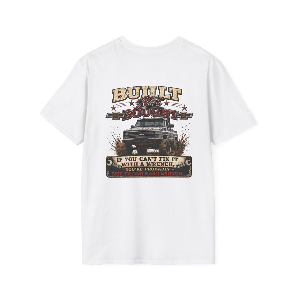 Built Not Bought - Chevrolet K30 Vintage Badge T-Shirt