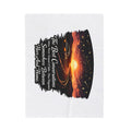 “The Best Conversations Happen Somewhere Between Here And Home” Sunset Cabin Throw — Plush Blanket