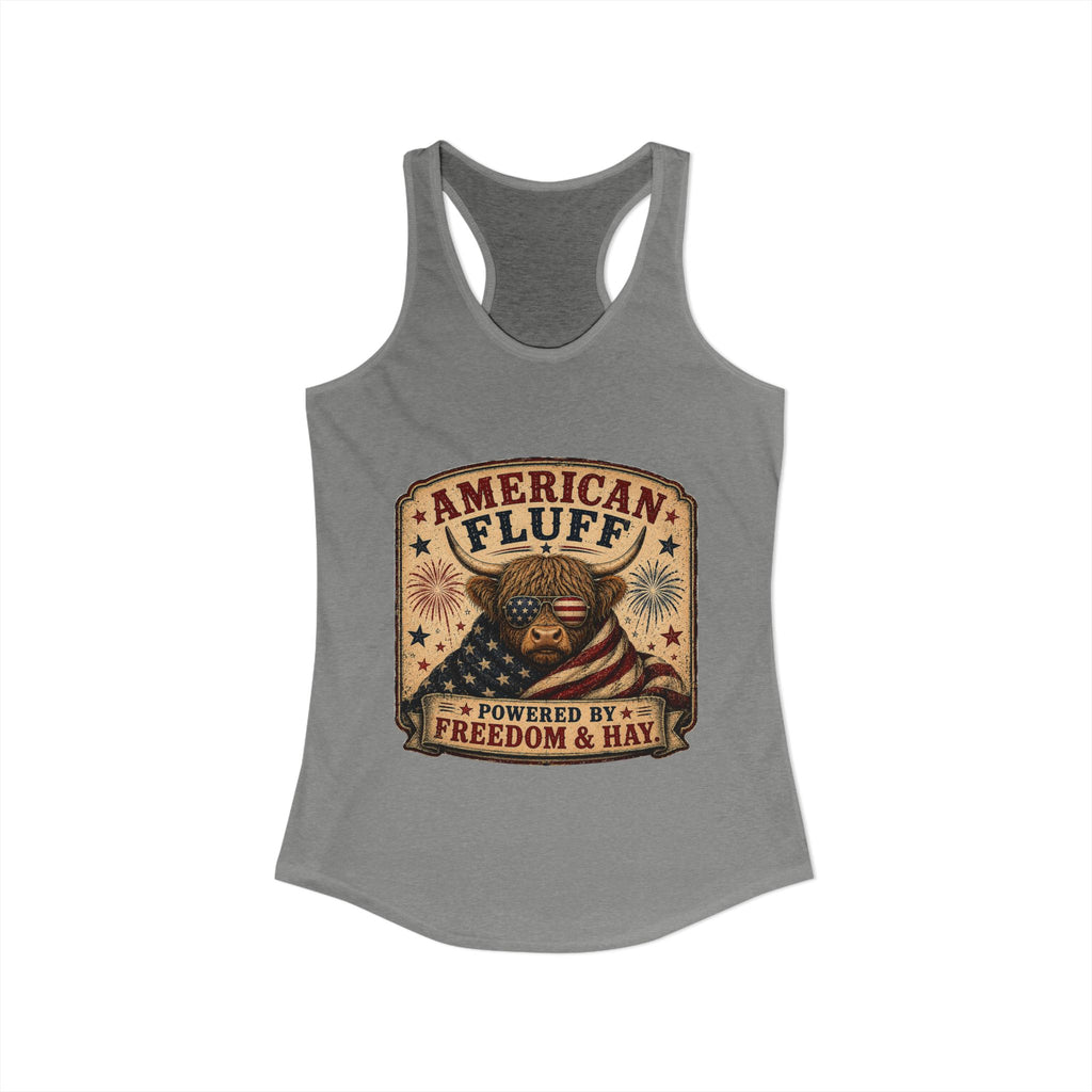 American Fluff Women's Ideal Racerback Tank