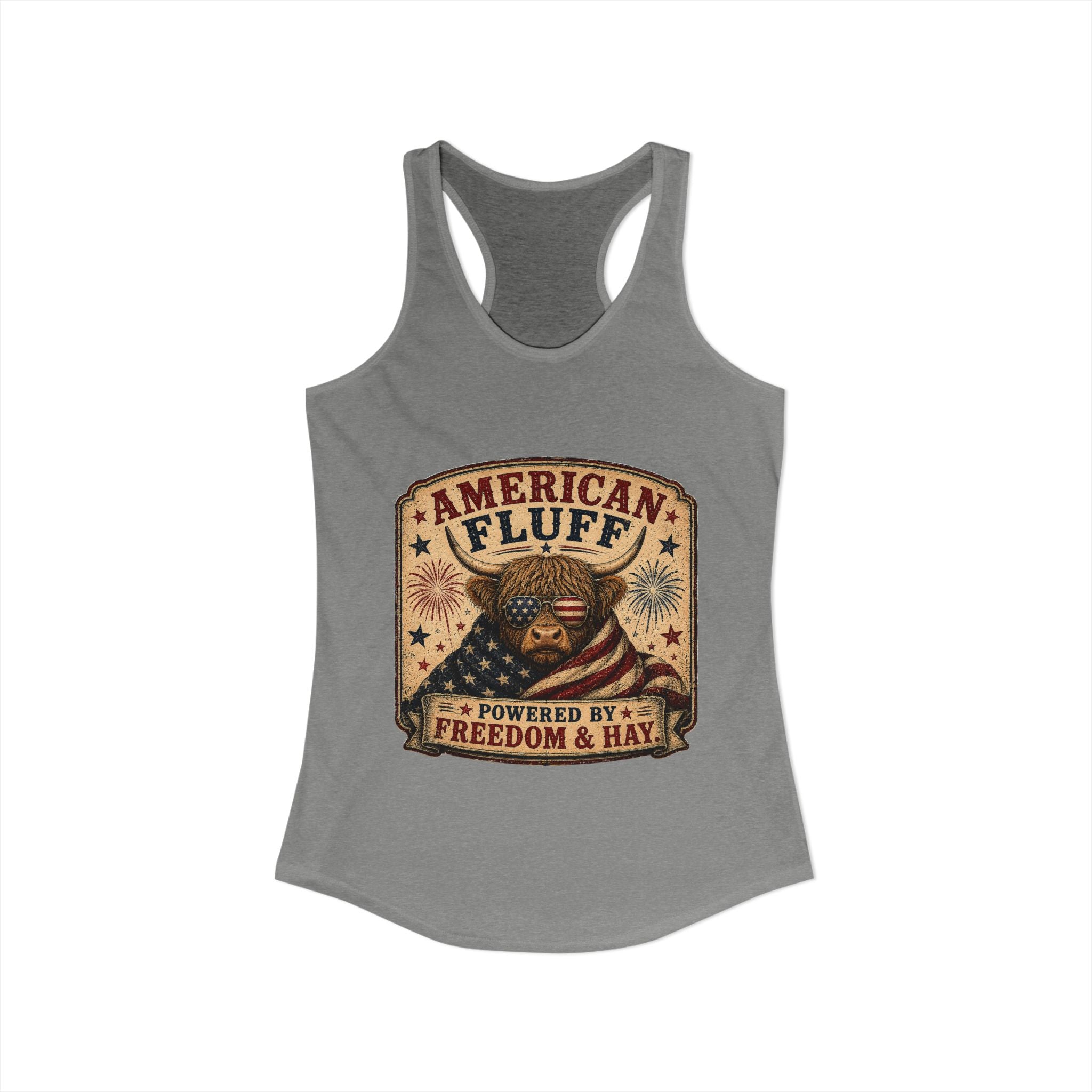 American Fluff Women's Ideal Racerback Tank