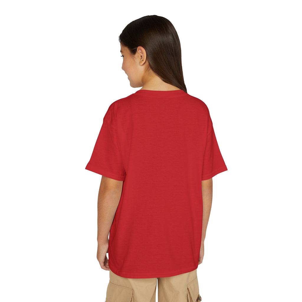 "Smile First, Plan Later" Rainbow Chaos Graphic Tee - Youth T-Shirt —
