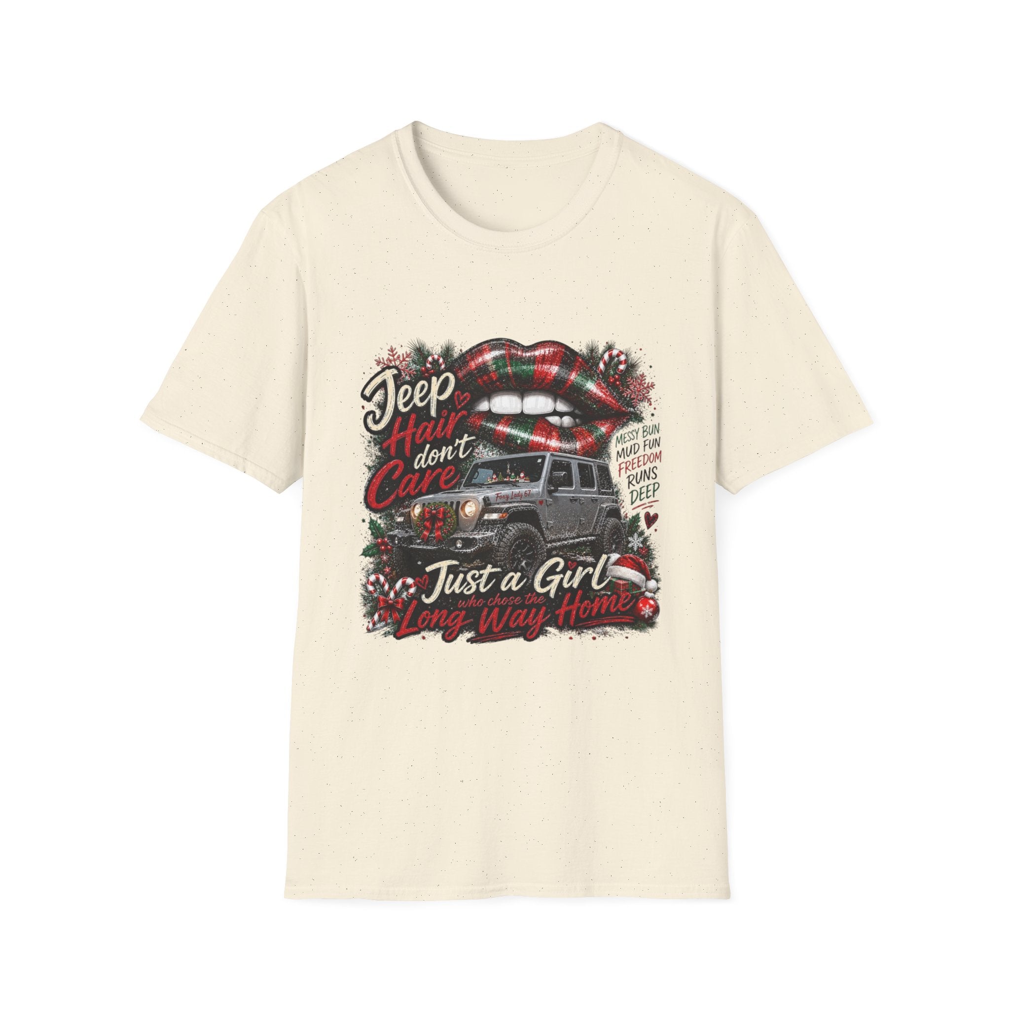 Jeep Hair Don’t Care T-Shirt — Women’s Jeep Lover Graphic Tee