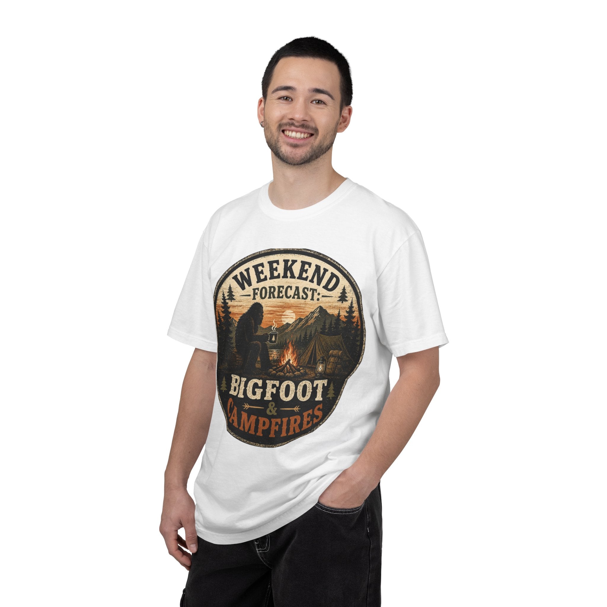 Weekend Forecast: Bigfoot & Campfires T-Shirt