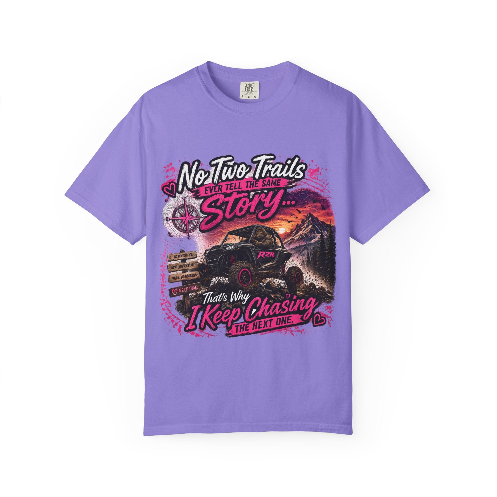 Off‑Road Truck T‑Shirt — “No Two Trails Ever Tell the Same Story” Adventure Tee