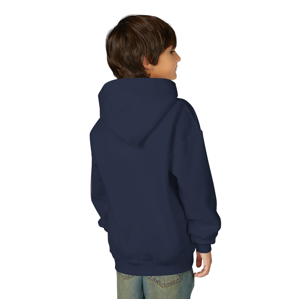 Chase the Dream with Courage Youth Heavy Blend Hooded Sweatshirt