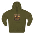 Country Roads Cow Toes three-Panel Fleece Hoodie