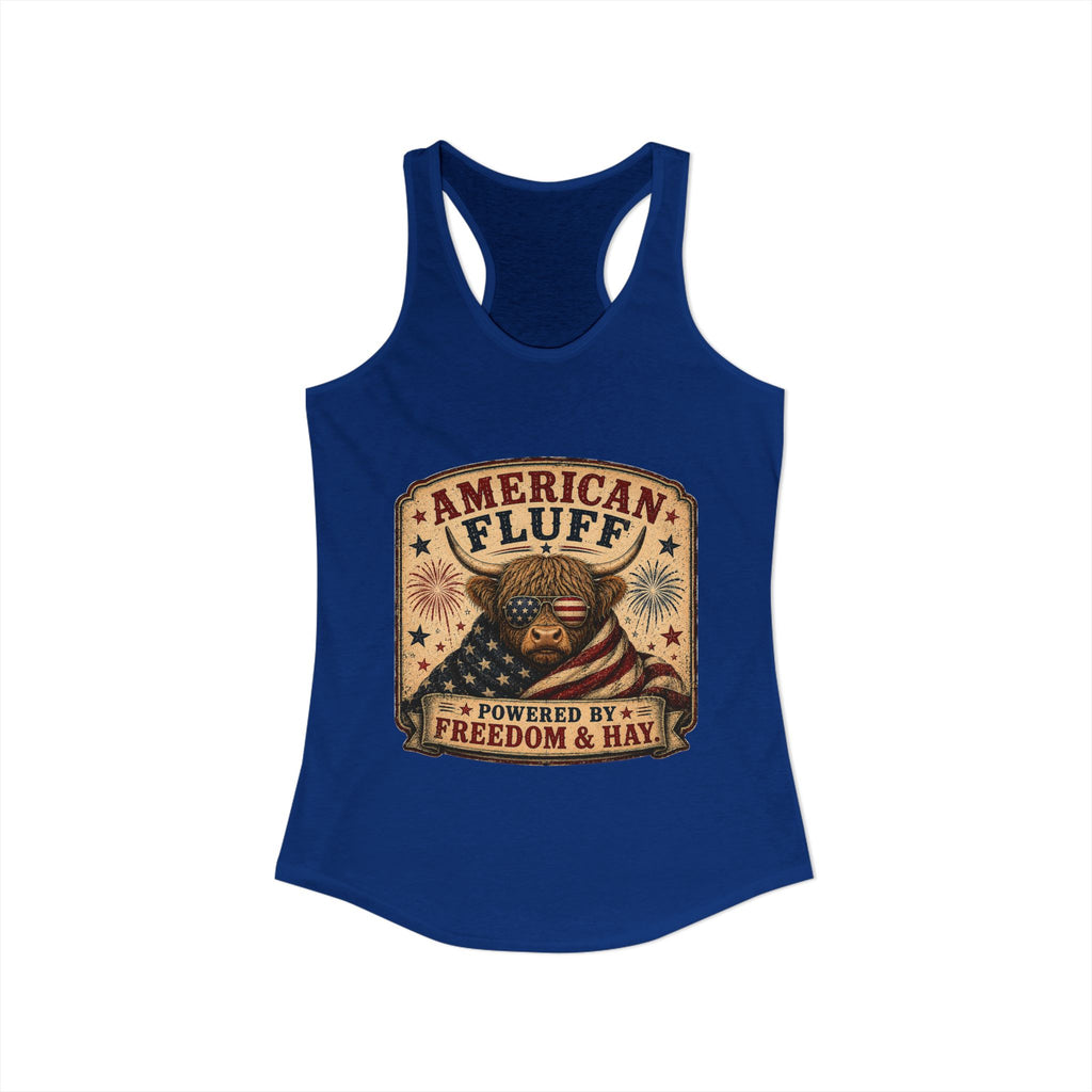 American Fluff Women's Ideal Racerback Tank
