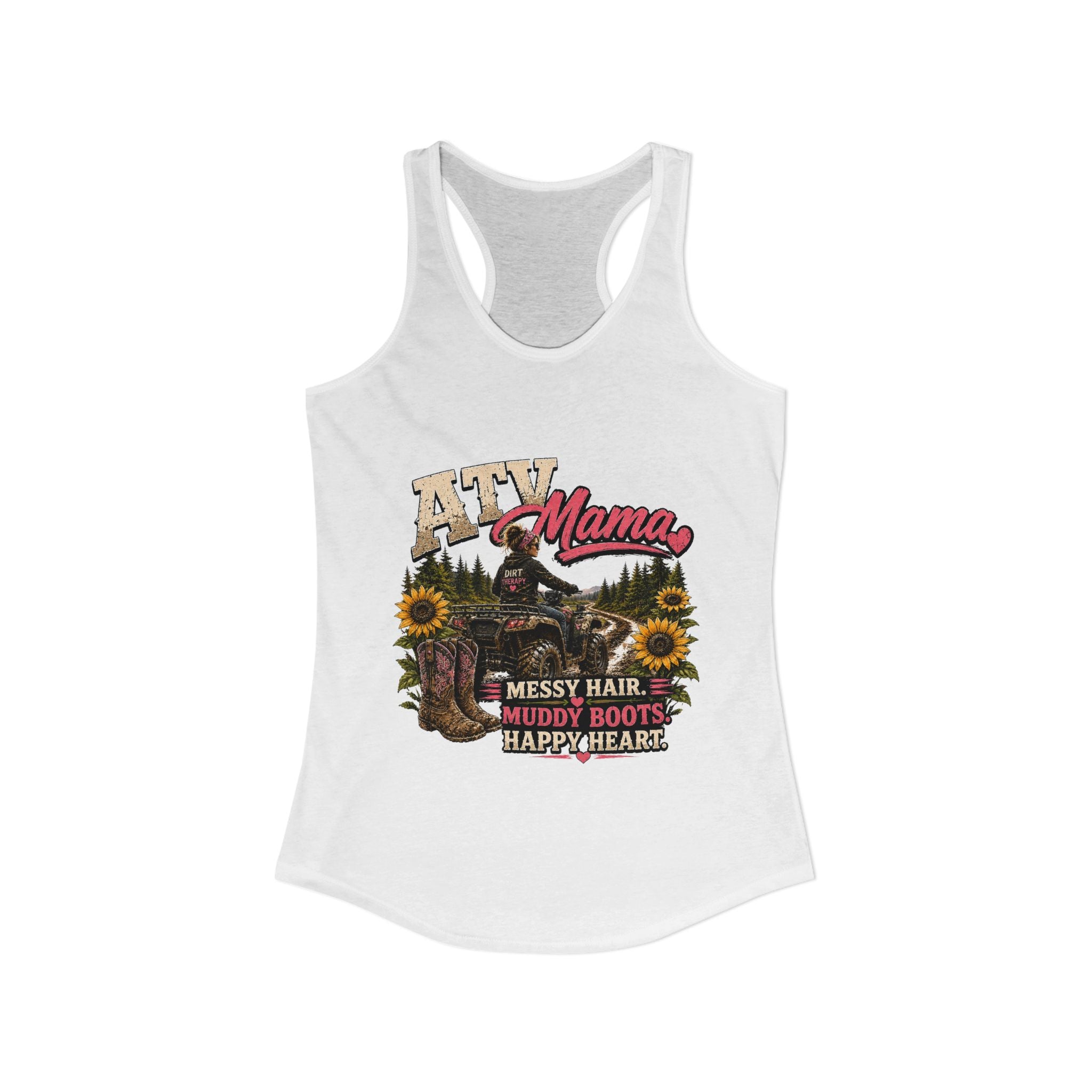 ATV Mama Women's Ideal Racerback Tank