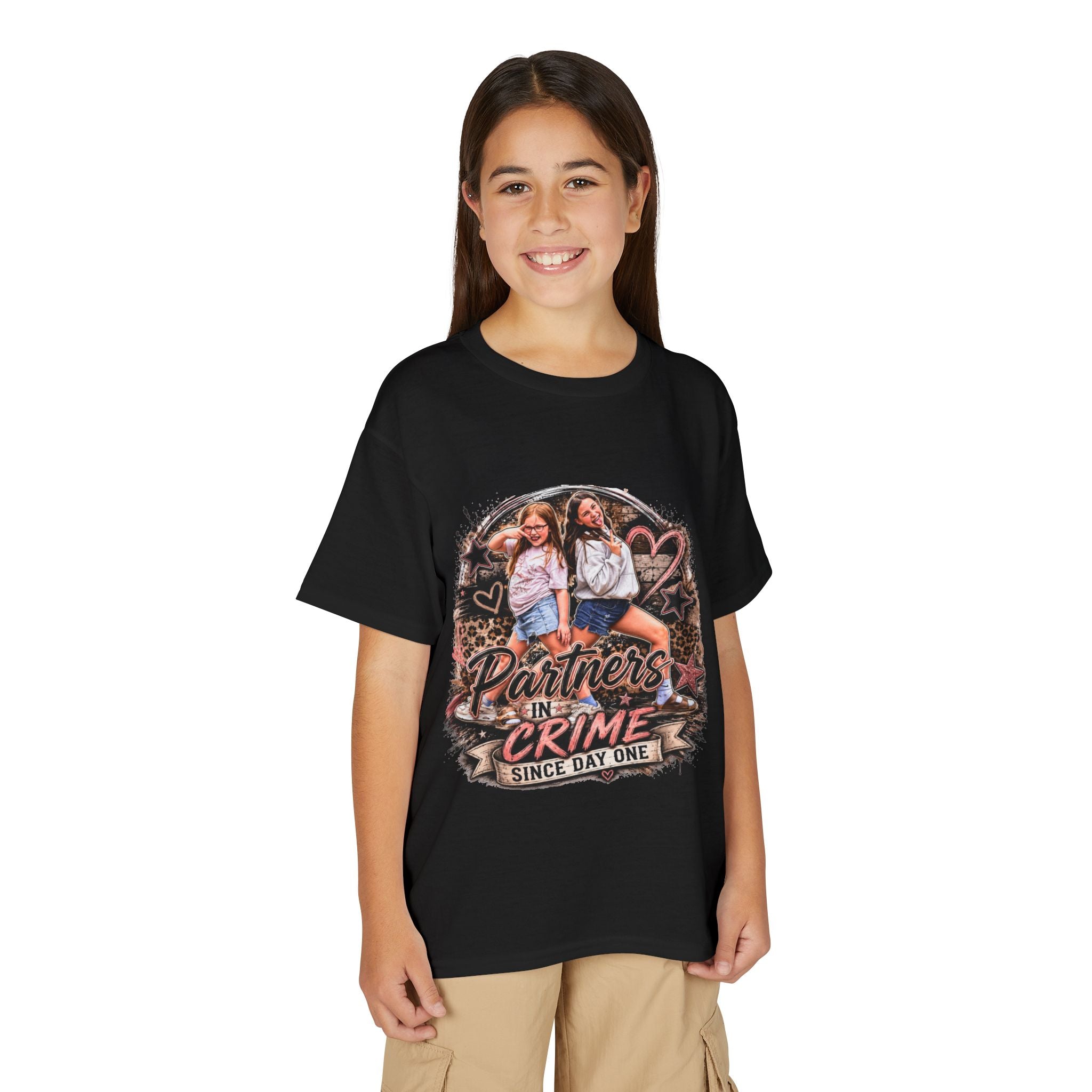 "Partners in Crime Since Day One" Best Friend Tee – Youth T-Shirt