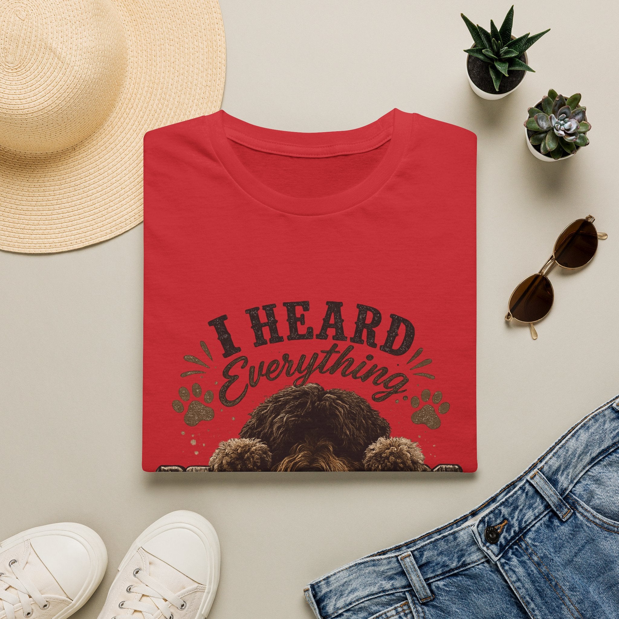 'I Heard Everything Carry On' - Unisex Softstyle T-Shirt