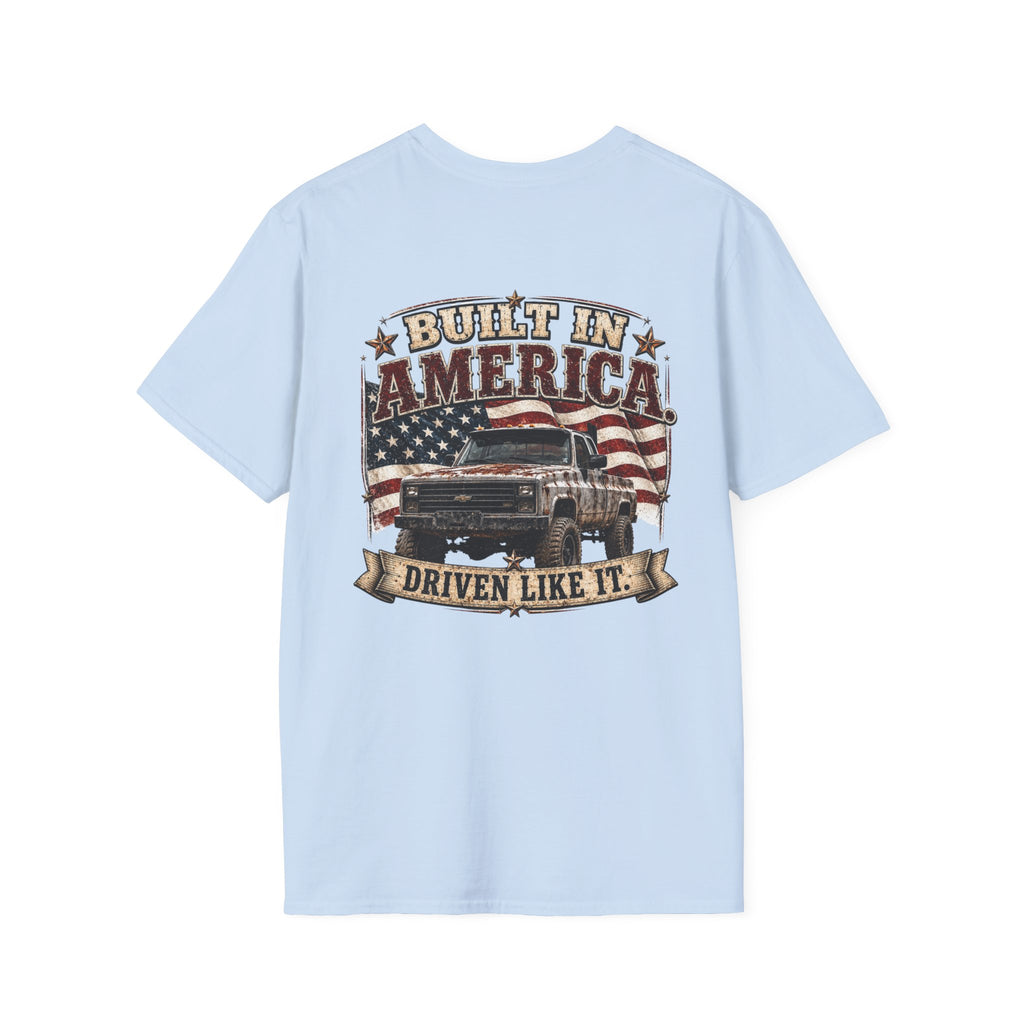 Built in America - Chevrolet K30 Vintage Badge T-Shirt