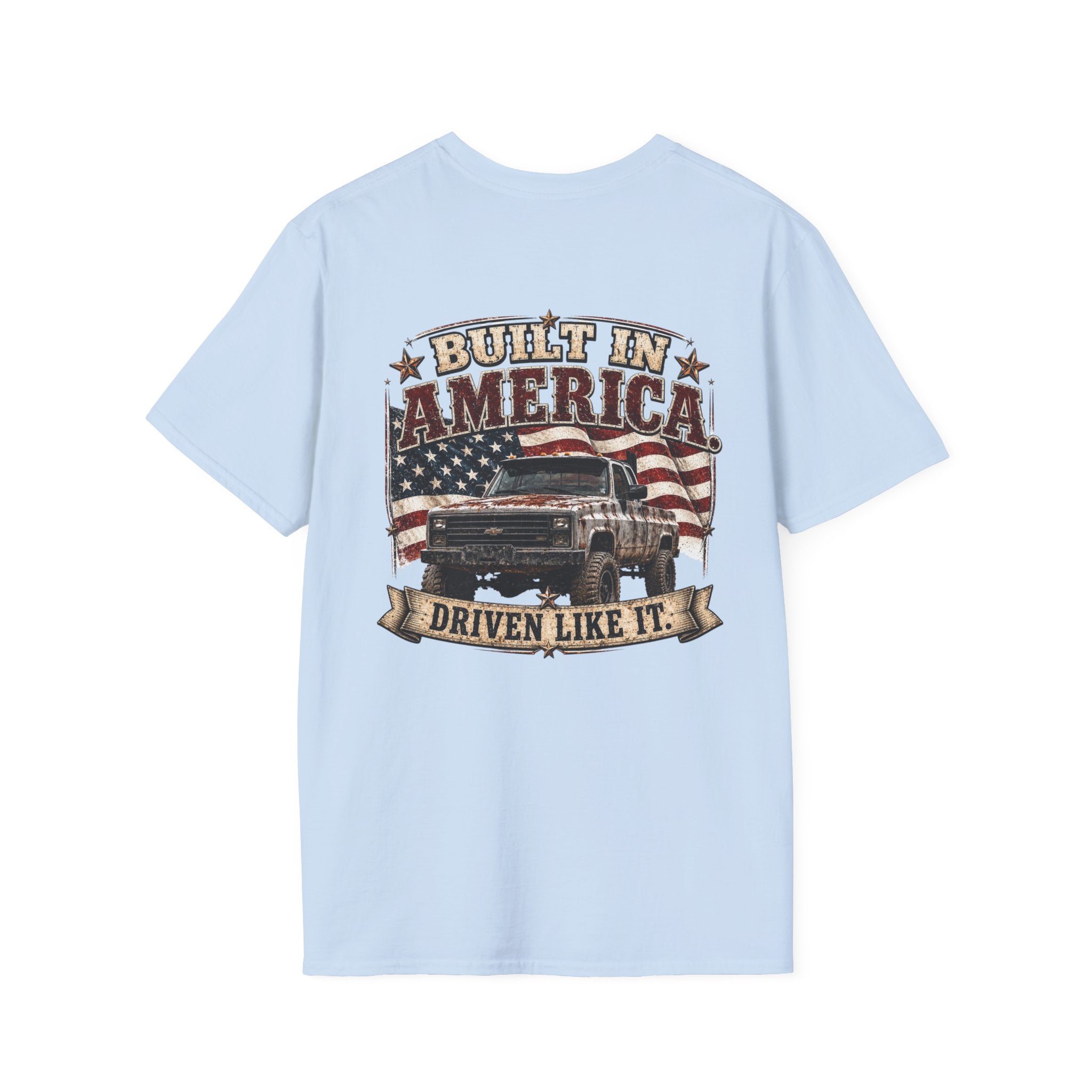 Built in America - Chevrolet K30 Vintage Badge T-Shirt