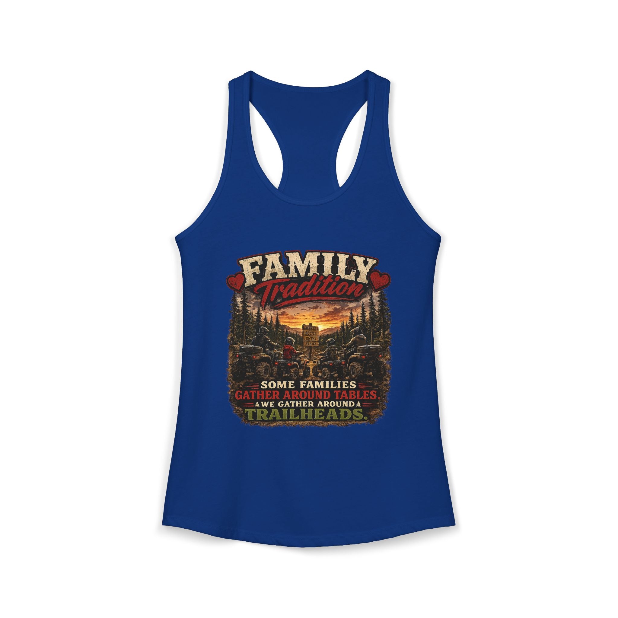 Family Tradition Women's Ideal Racerback Tank