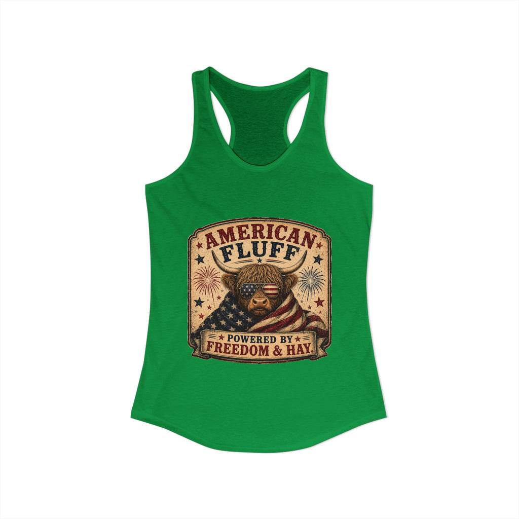 American Fluff Women's Ideal Racerback Tank