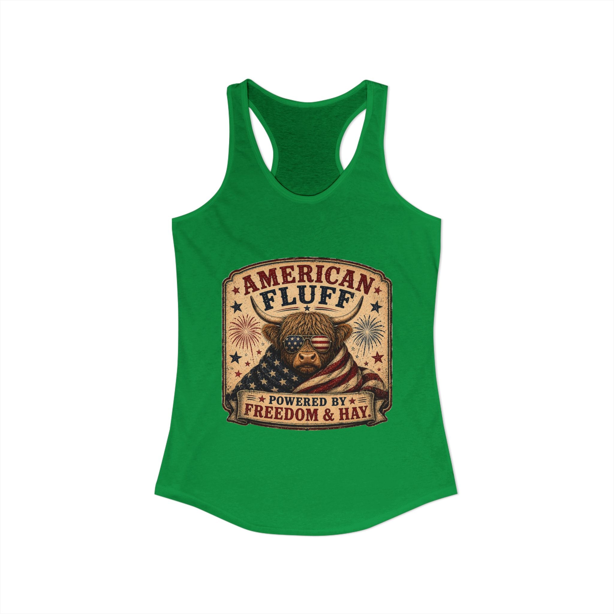 American Fluff Women's Ideal Racerback Tank