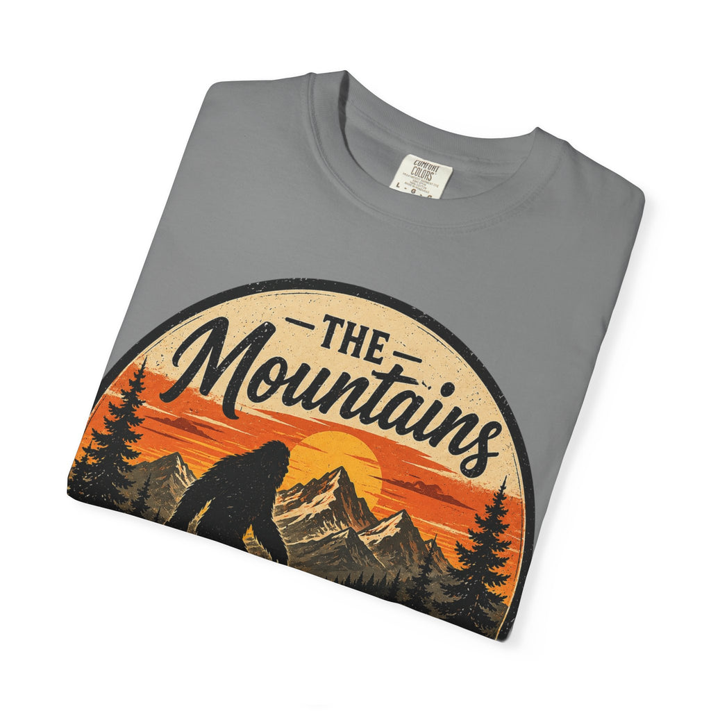 The Mountains Are Calling T‑Shirt — Outdoor Adventure Graphic Tee