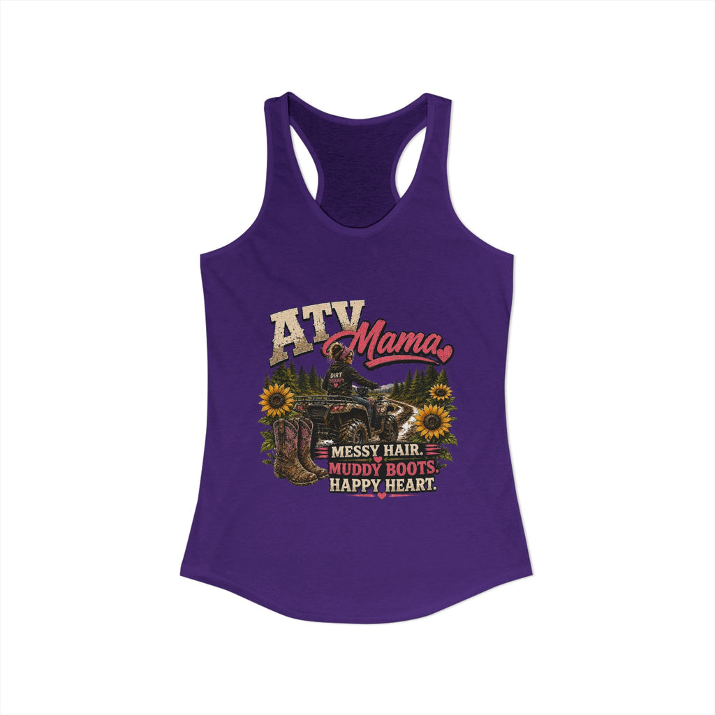 ATV Mama Women's Ideal Racerback Tank