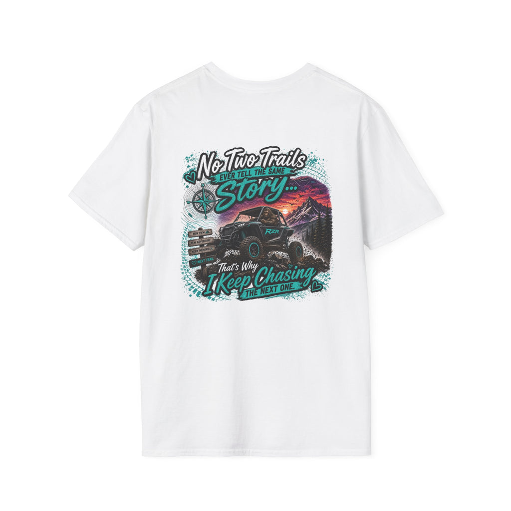 Classic White T-Shirt — Minimal Everyday Tee (graphic design on the back)