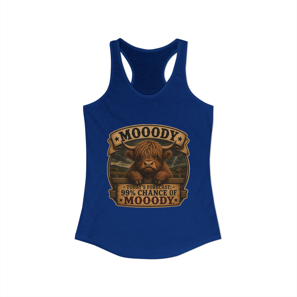 Mooody Highland Women's Ideal Racerback Tank