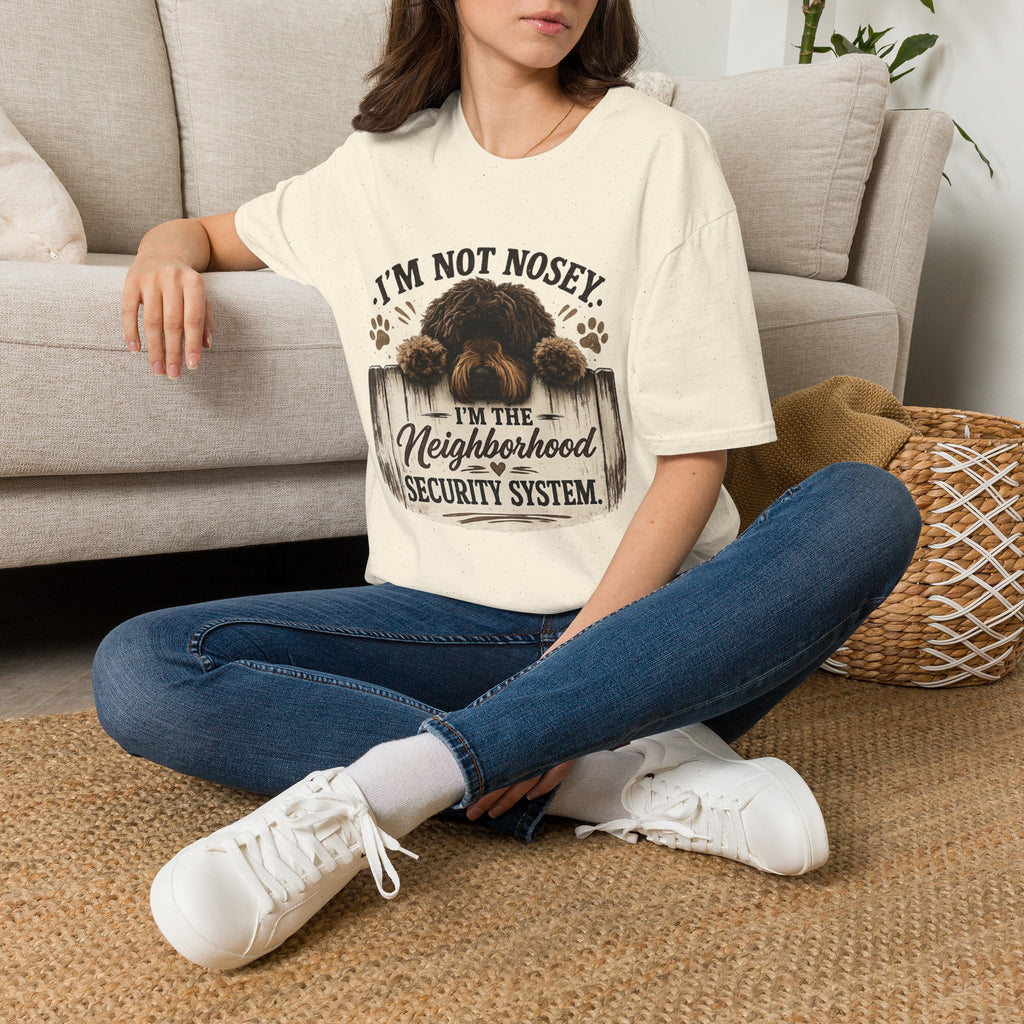 'I'm Not Nosey I'm the Neighborhood Security System' - Unisex Softstyle T-Shirt