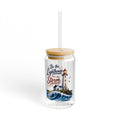 Be The Lighthouse Not the Storm Glass Straw Cup, 16oz