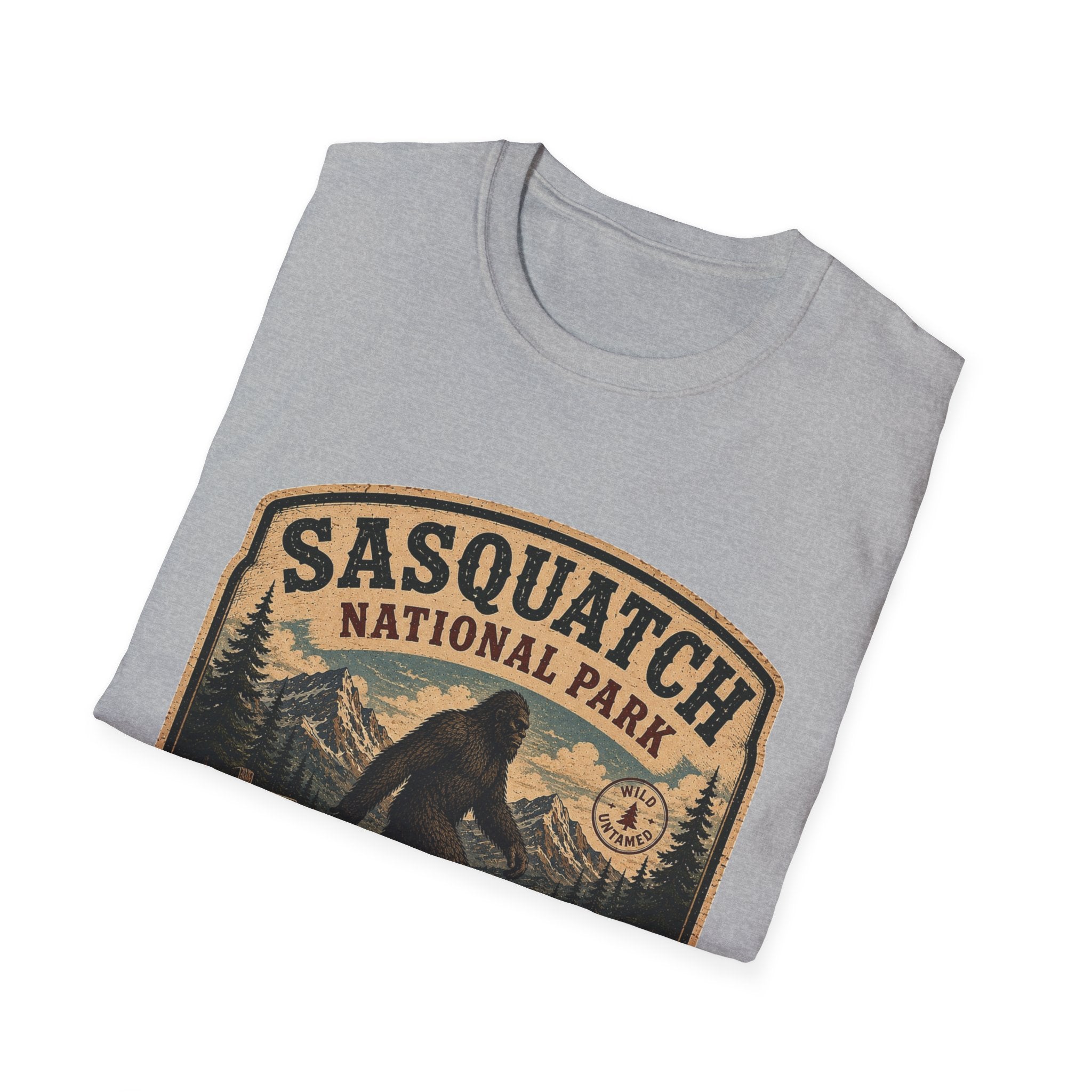 Sasquatch National Park T-Shirt — "Population: Maybe" Vintage Bigfoot Tee