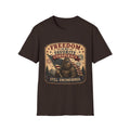 Freedom Is My Favorite Conspiracy T-Shirt — Vintage Flag & Skull Graphic