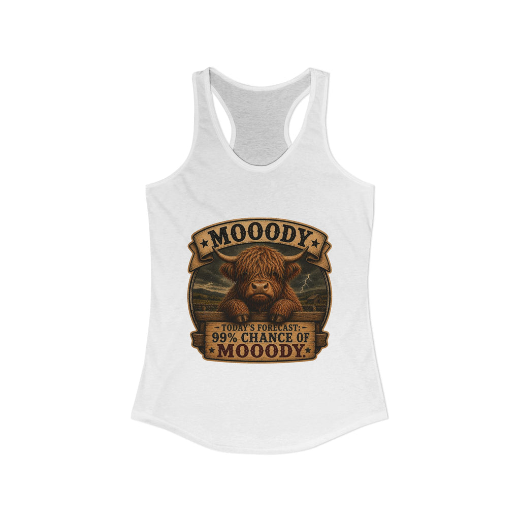 Mooody Highland Women's Ideal Racerback Tank
