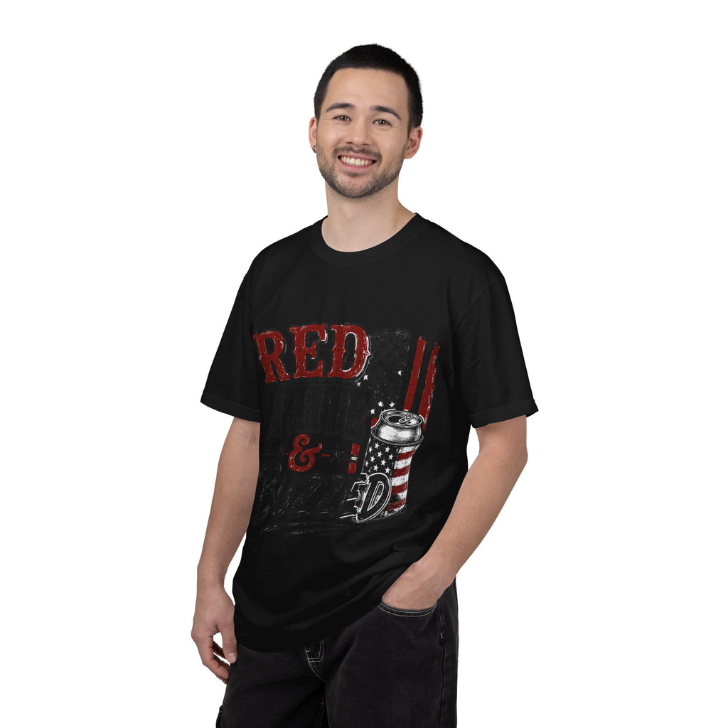 Red White & Buzzed T-Shirt — Patriotic Fourth of July Beer Tee