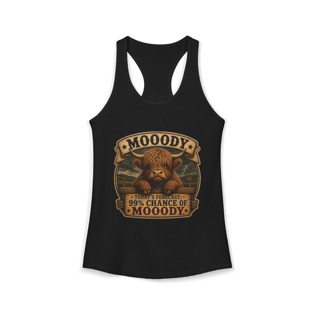 Mooody Highland Women's Ideal Racerback Tank