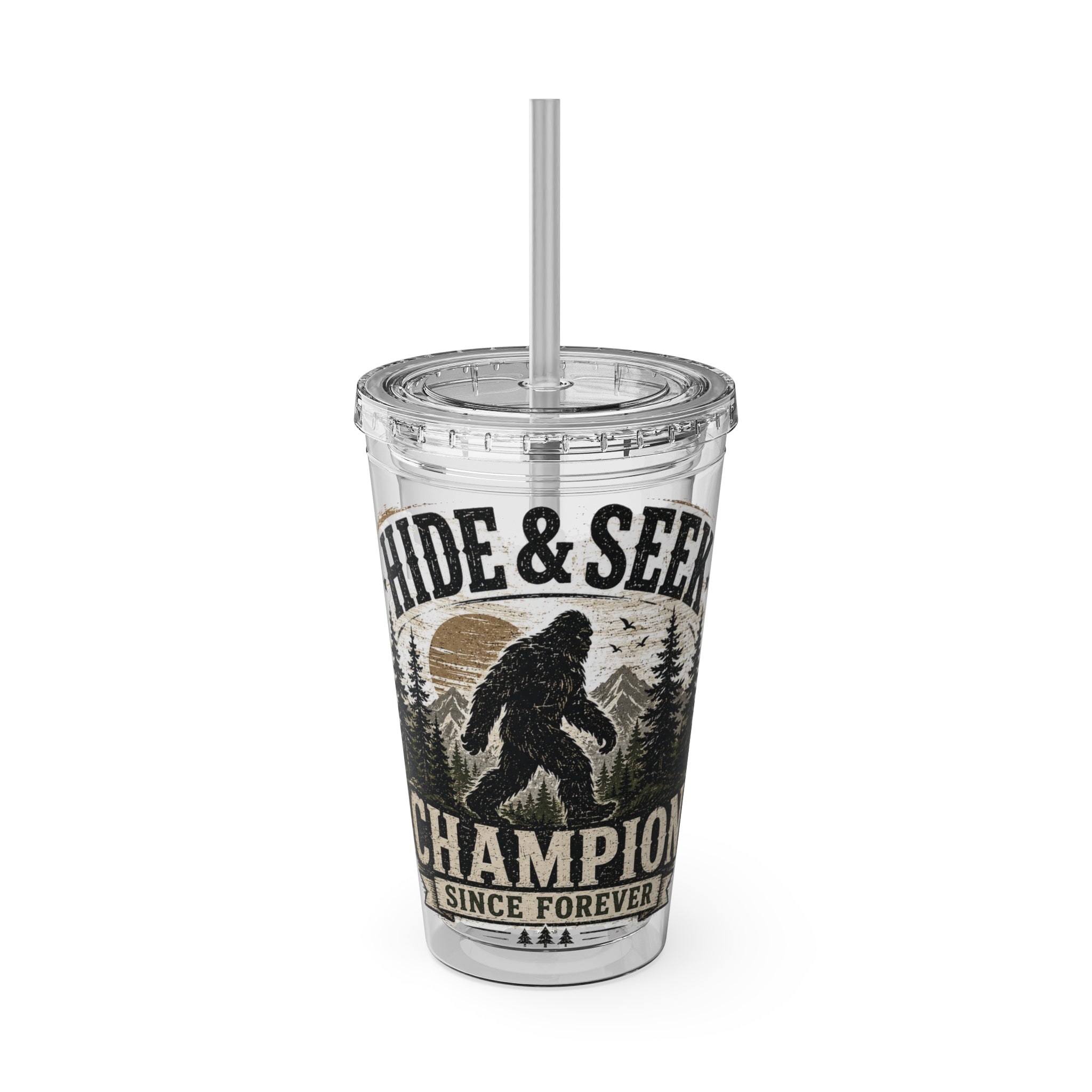 Hide & Seek Champion Since Forever Sunsplash Tumbler with Straw, 16oz