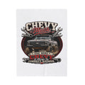 "One More Chevy" Off-Road Truck Throw – Chevy Math Velveteen Plush Blanket