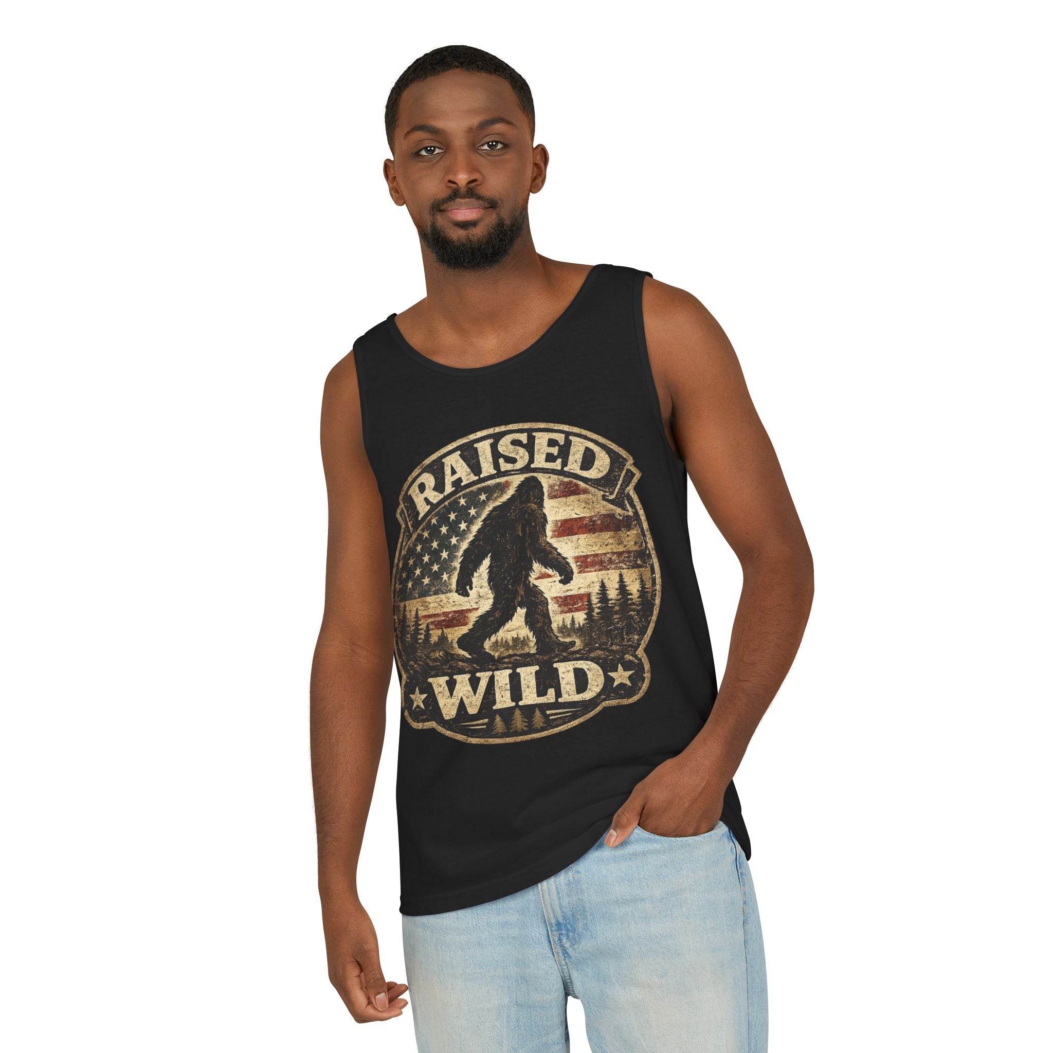 Raised Wild Bigfoot Tank Top