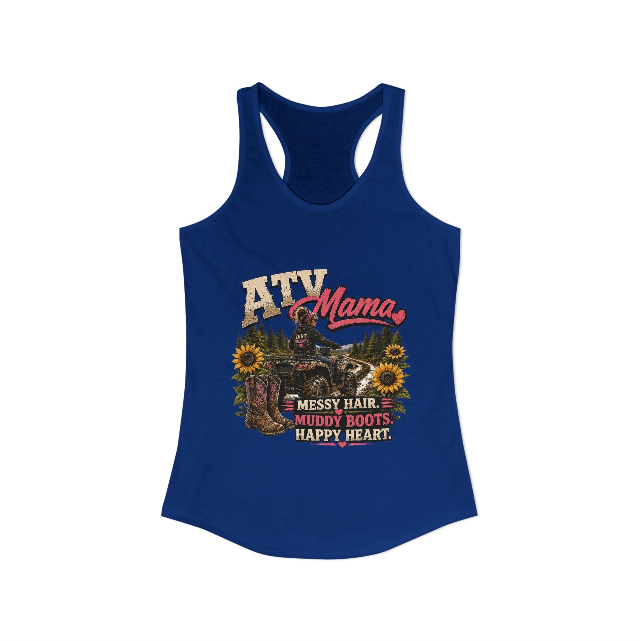 ATV Mama Women's Ideal Racerback Tank