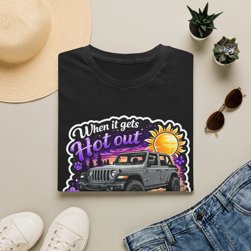 When It Gets Hot (Purple) Unisex Softstyle T-Shirt