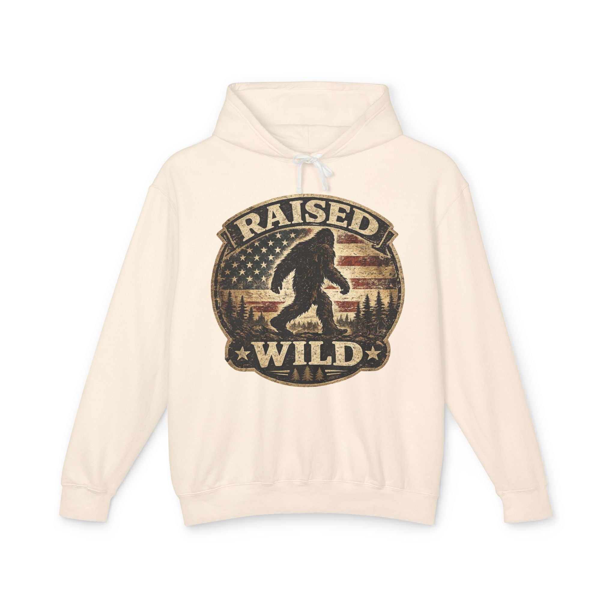 Raised Whild Bigfoot Hooded Sweatshirt