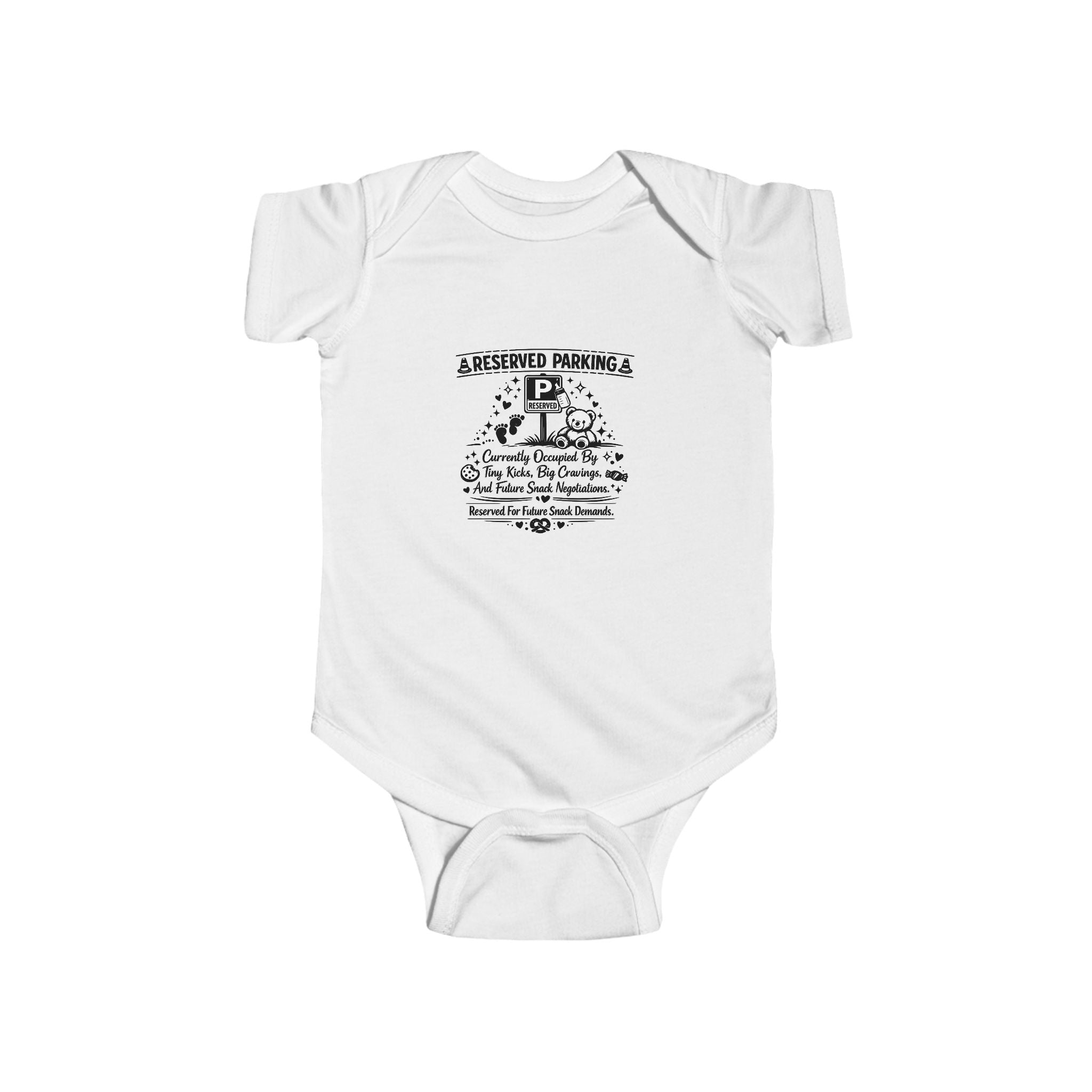 Reserved parking Infant Fine Jersey Bodysuit