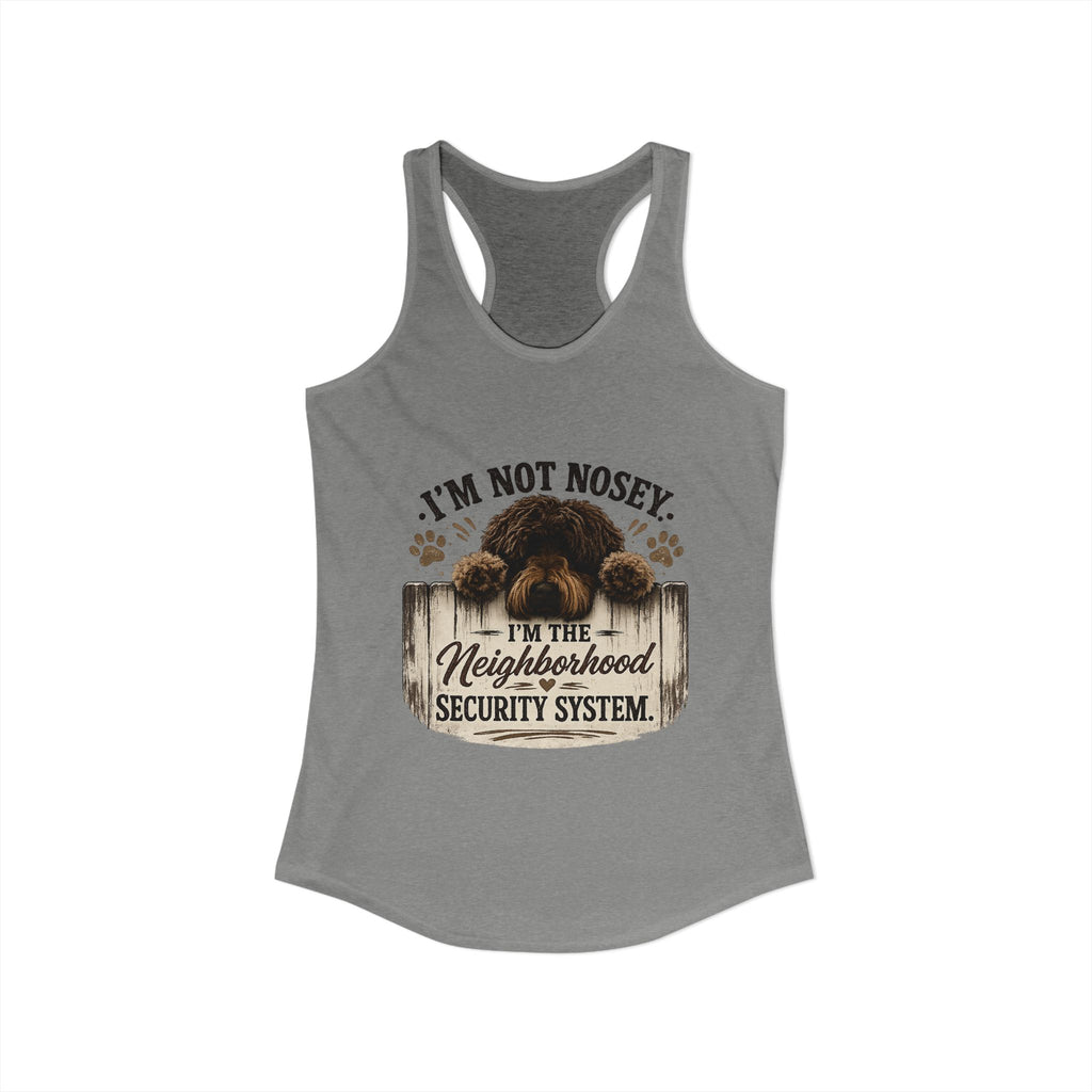 I'm Not Nosey Women's Ideal Racerback Tank