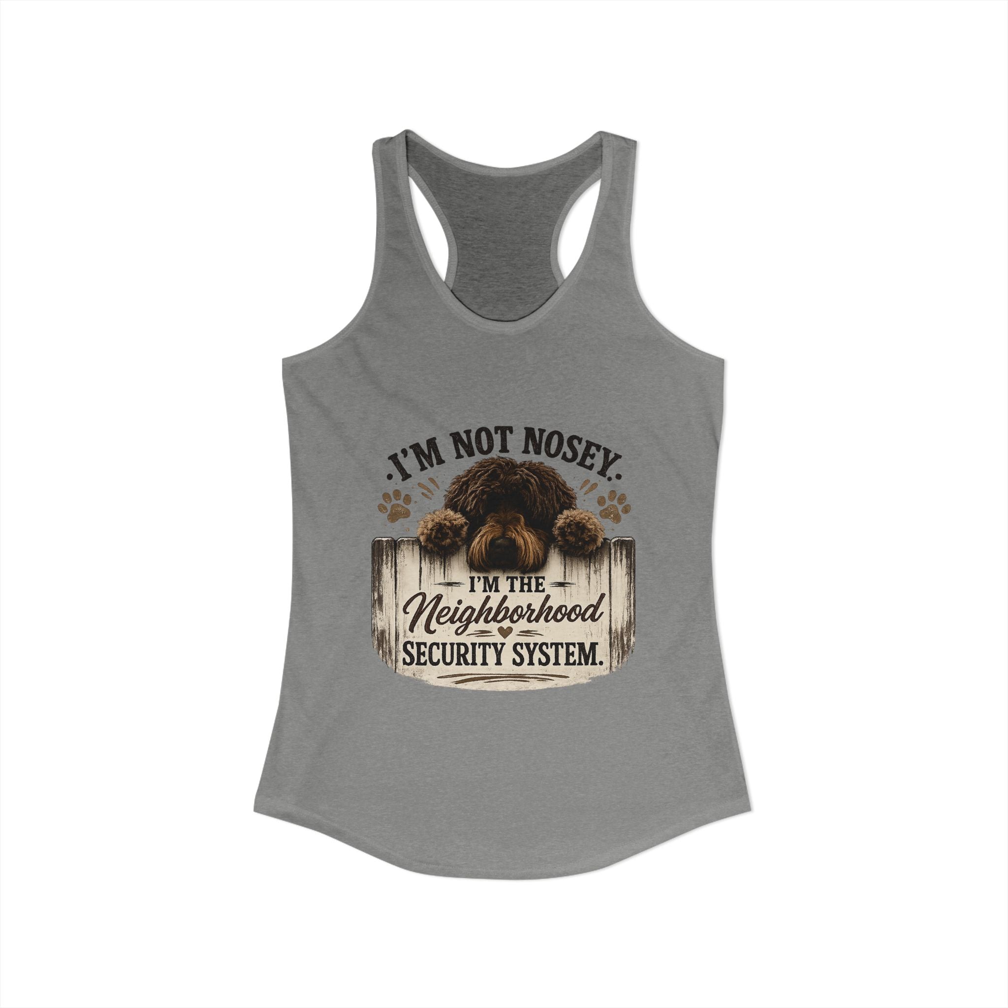 I'm Not Nosey Women's Ideal Racerback Tank