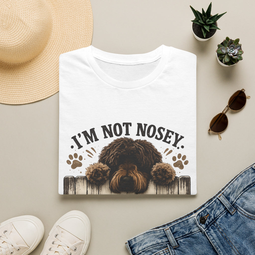 'I'm Not Nosey I'm the Neighborhood Security System' - Unisex Softstyle T-Shirt