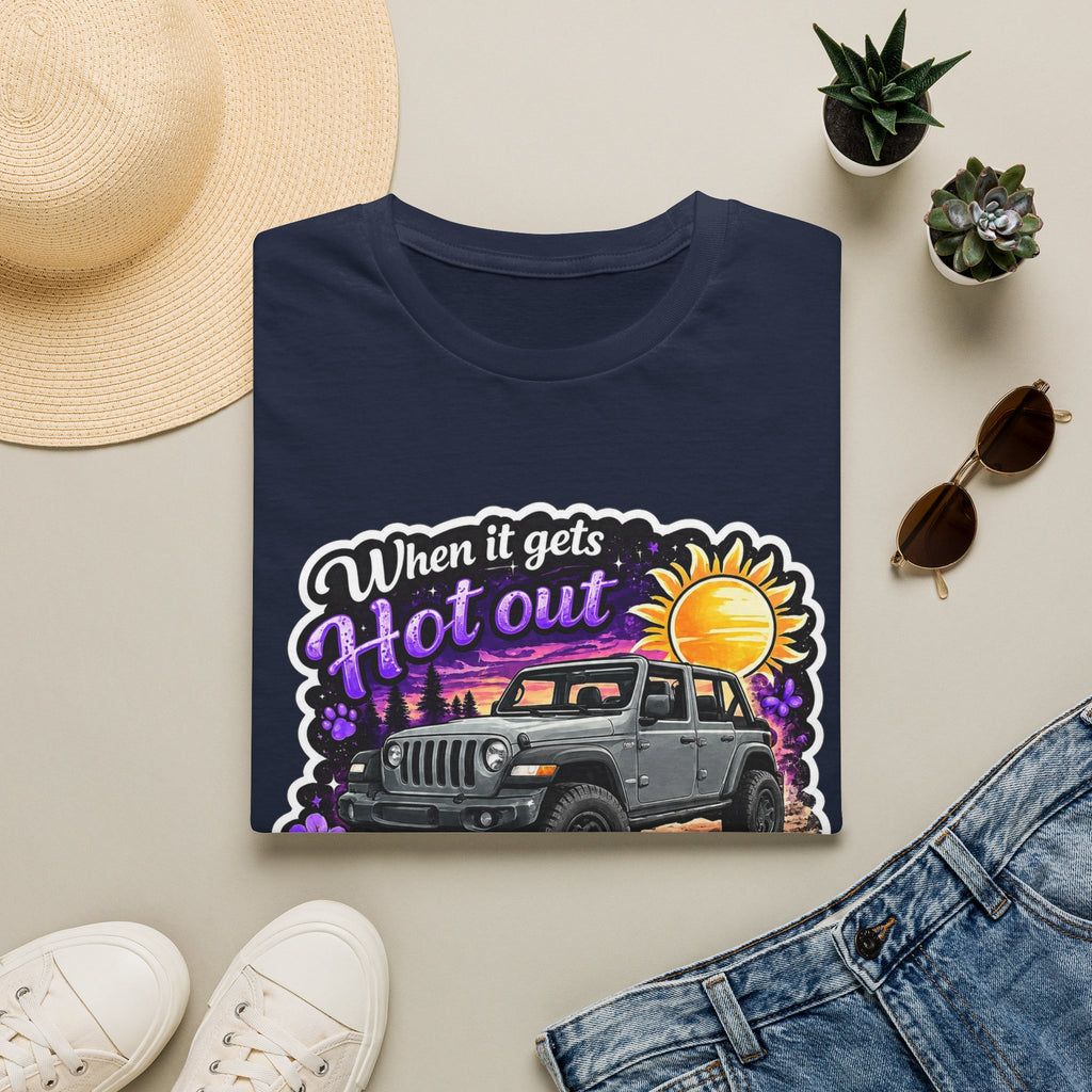 When It Gets Hot (Purple) Unisex Softstyle T-Shirt