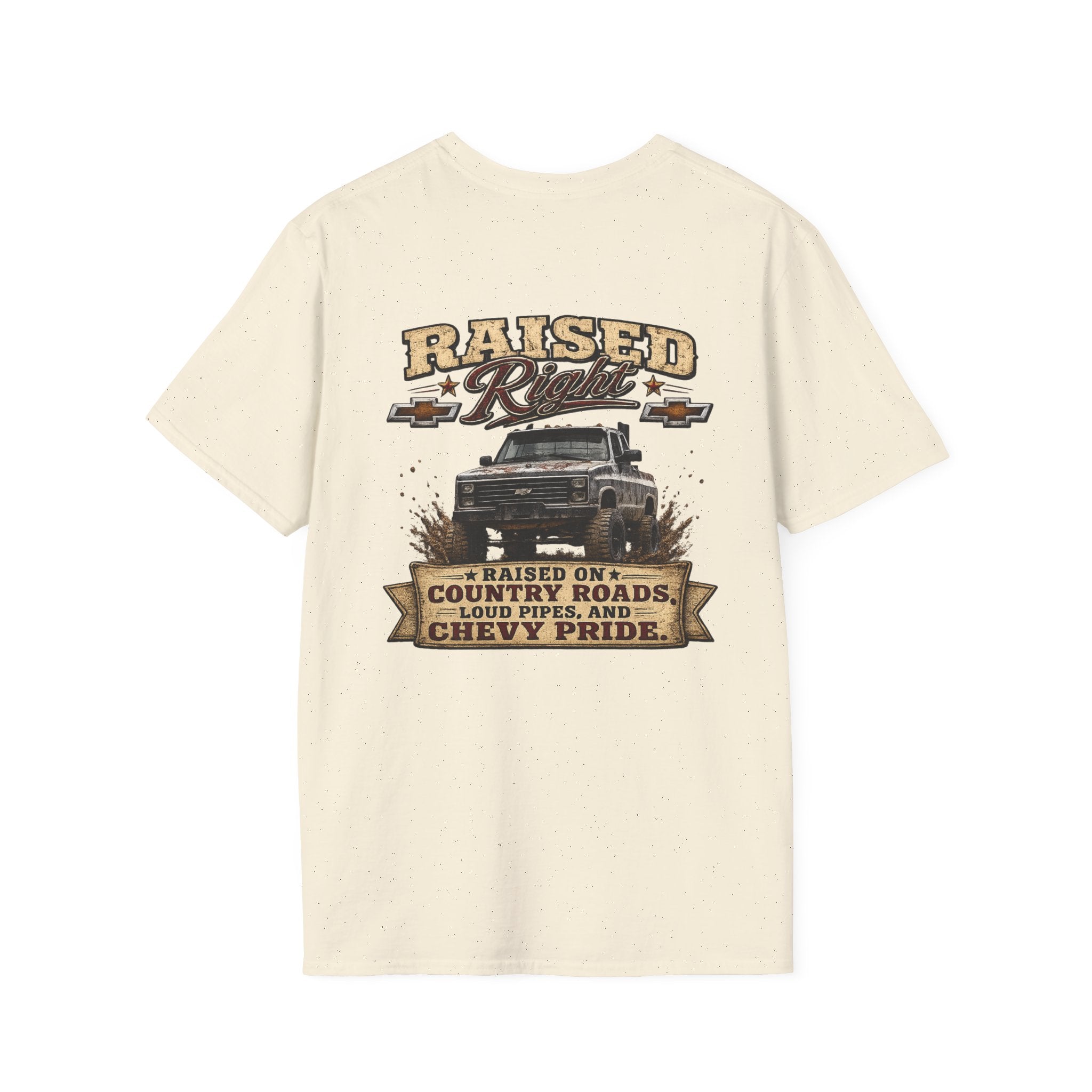 Raised Right - Chevrolet K30 Vintage Badge T-Shirt