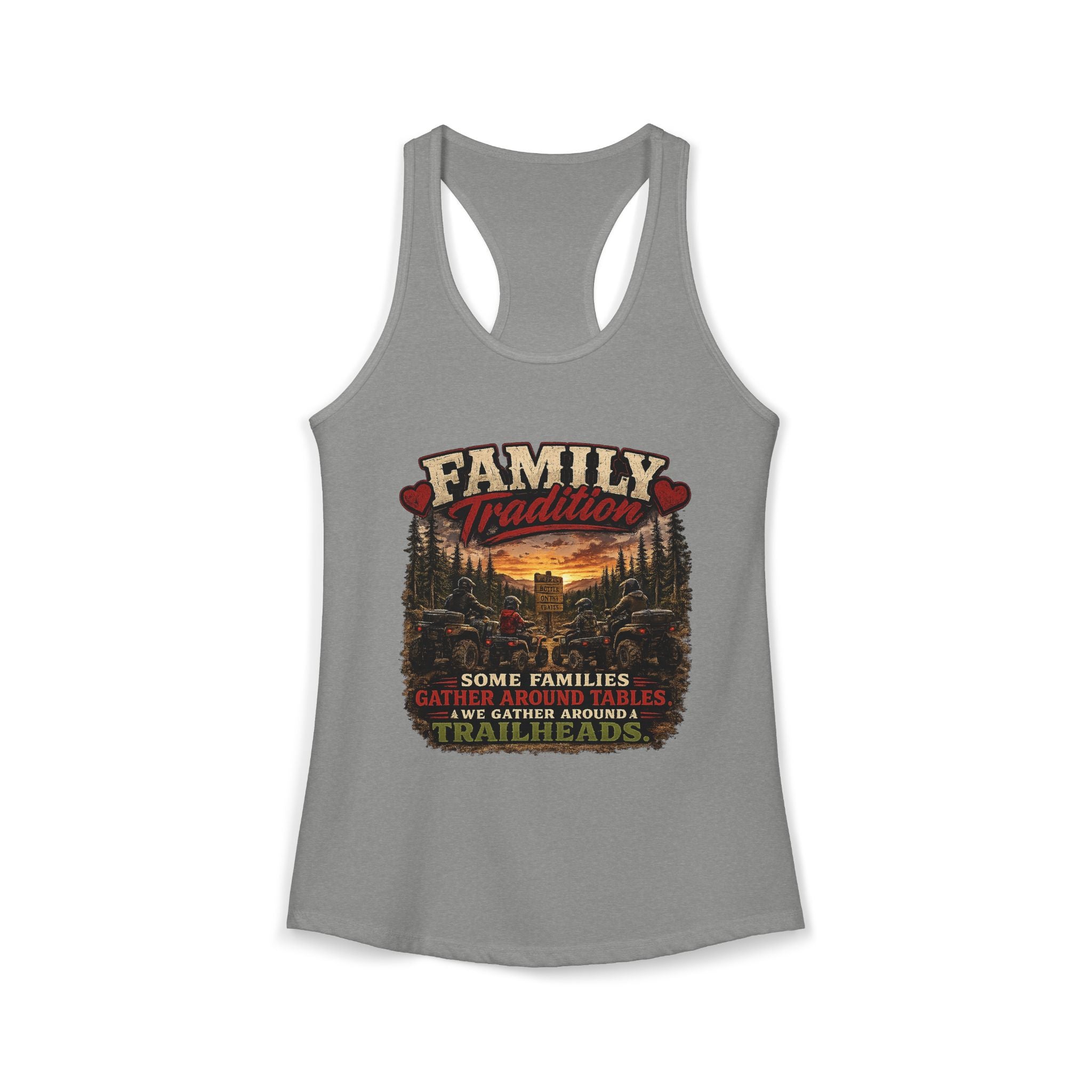 Family Tradition Women's Ideal Racerback Tank