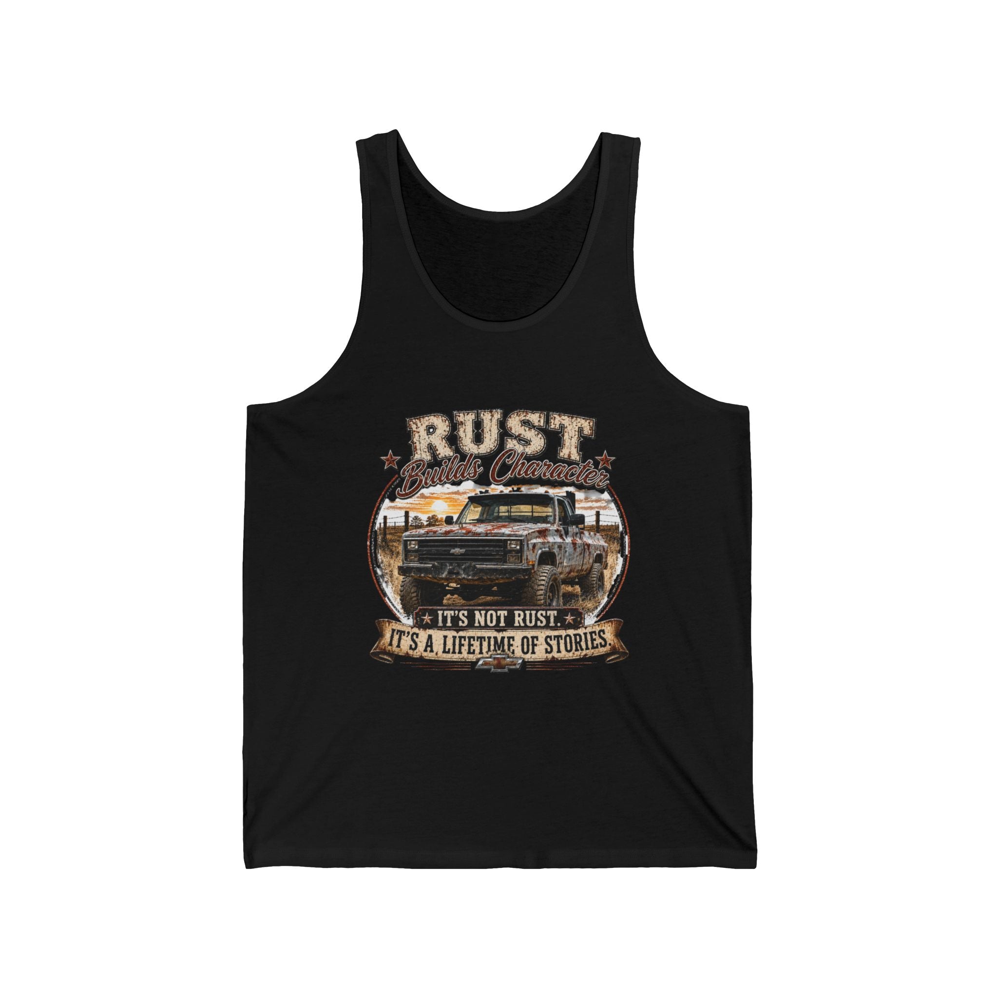 Rust Builds Character Jersey Tank
