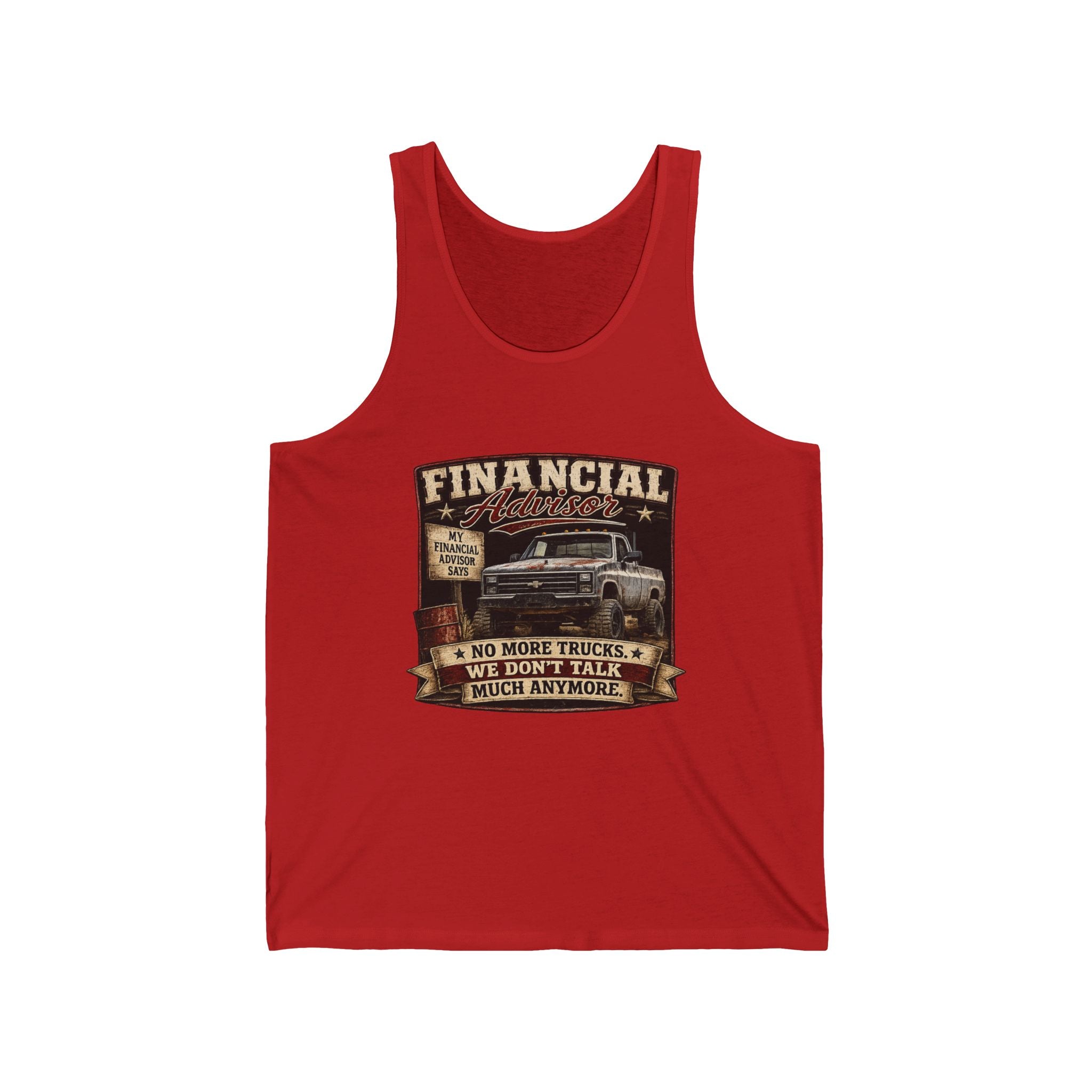 Financial Advisor Jersey Tank