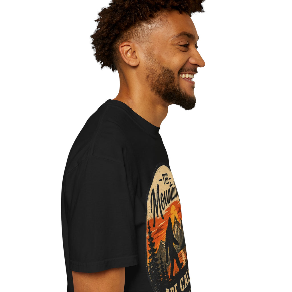 The Mountains Are Calling T‑Shirt — Outdoor Adventure Graphic Tee