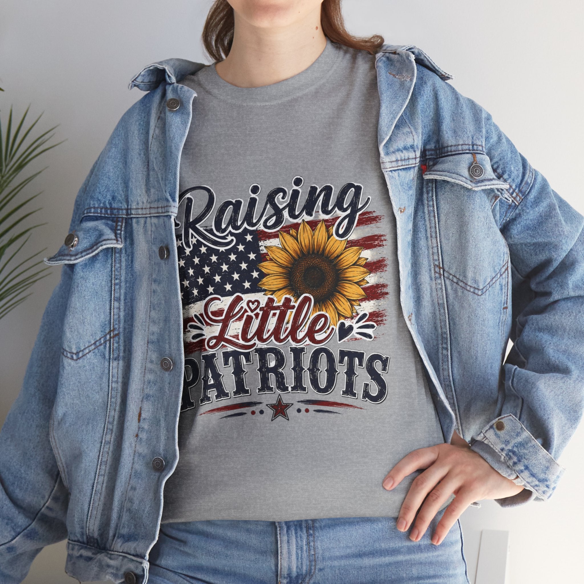 Raising Little Patriots 4th of July Tee — Patriotic Independence Day Tee