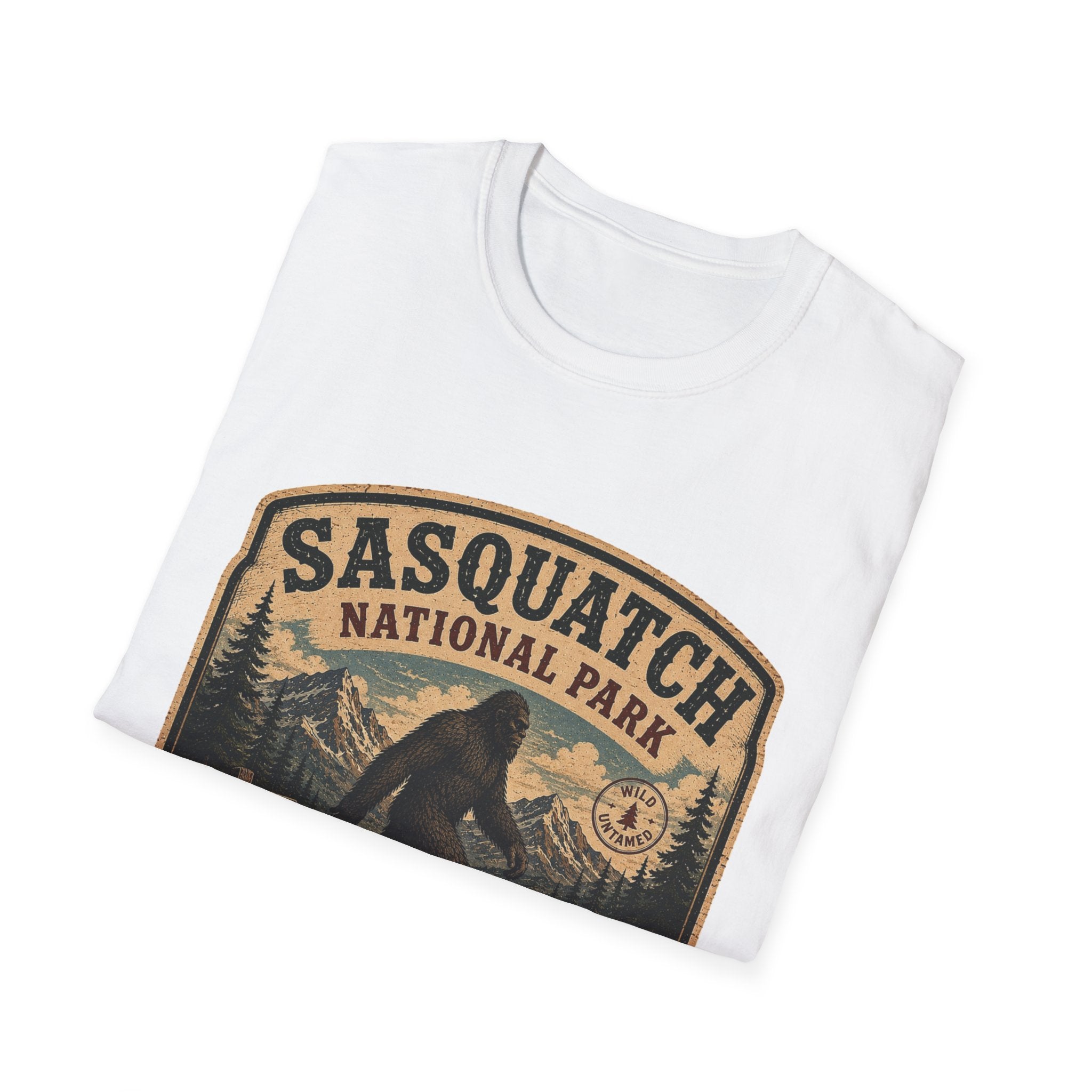 Sasquatch National Park T-Shirt — "Population: Maybe" Vintage Bigfoot Tee